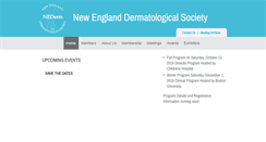 Desktop Screenshot of nederm.org